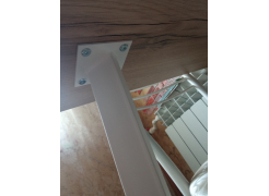 Стол Тринити Лофт 120 32 мм бетон / черный матовый фото покупателя 150