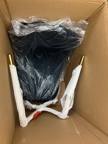 Стул на металлокаркасе Dabl 01 champagne / gold фото покупателя 55