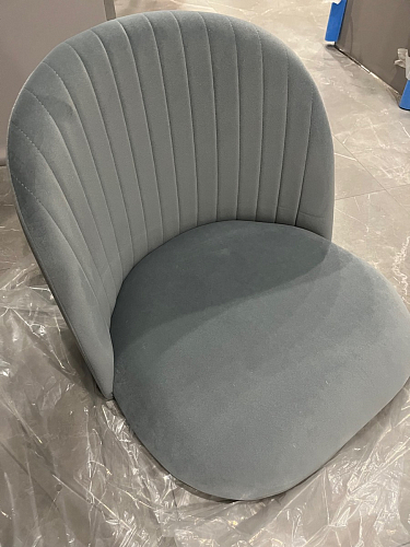 Стул на металлокаркасе Gabi gray / black фото покупателя 534