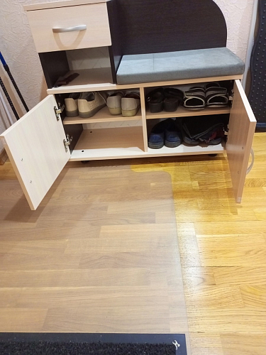 Обувница Аврора дуб млечный / венге фото покупателя 89