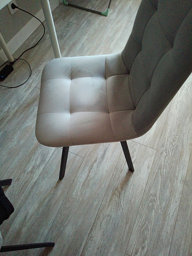 Комплект стульев Чилли 2 шт бежевый / черный фото покупателя 711