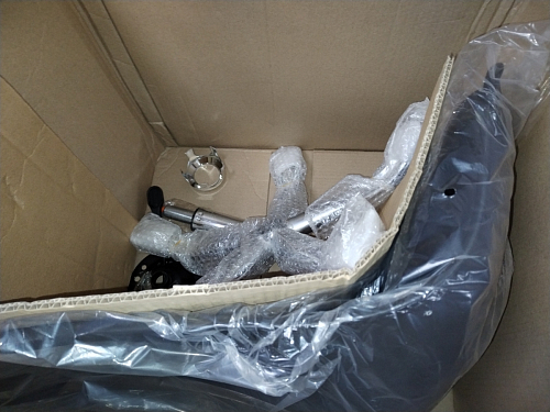 Компьютерное кресло Kolin с подушкой clear / white фото покупателя 233