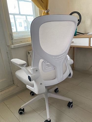 Компьютерное кресло Konfi light gray / blue / white фото покупателя 4