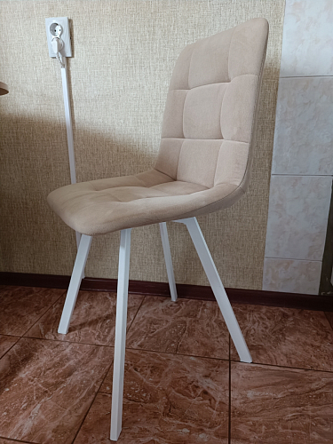 Стул на металлокаркасе Чилли бирюзовый / черный фото покупателя 1211