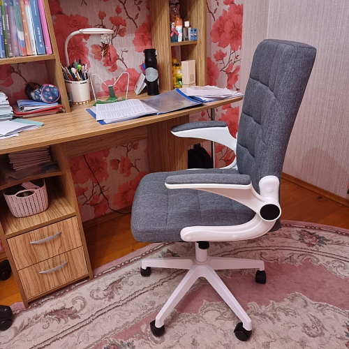 Компьютерное кресло Elga gray / white фото покупателя 7