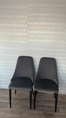 Стул на металлокаркасе Kora green / black фото покупателя 201