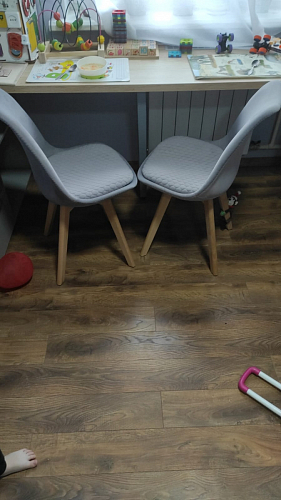 Стул Bonuss blue / wooden legs фото покупателя 39