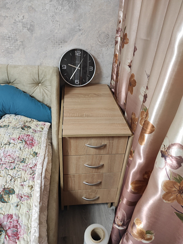 Стол-книжка Глория 606 М с ящиками дуб сонома фото покупателя 123