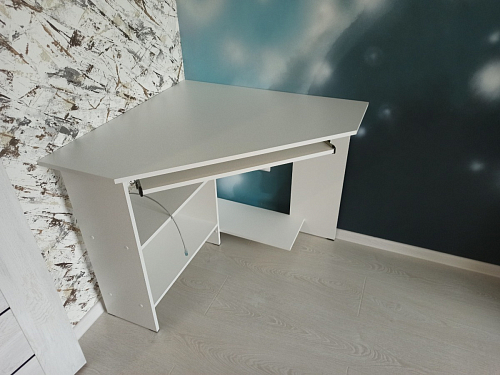 Компьютерный стол Джаз-29 белый фото покупателя 8