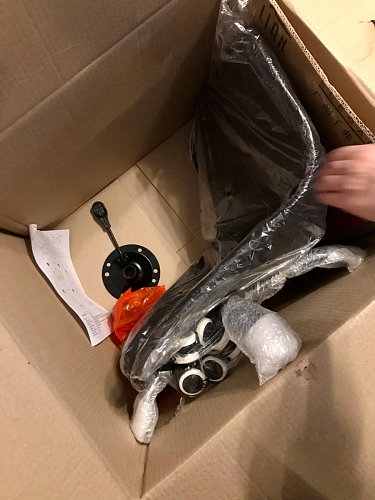 Компьютерное кресло Kolin gray / chrome фото покупателя 47