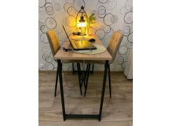 Барная стойка Дилан Лофт 120х60х90 бетон фото покупателя 204