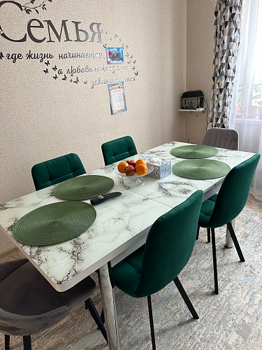 Комплект стульев Чилли 2 шт бежевый / черный фото покупателя 1242