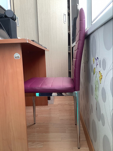 Стул на металлокаркасе DC2-001 green / orange фото покупателя 30