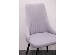 Стул на металлокаркасе Нараян velutto 26 / черный из шоурума 9