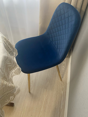 Стул на металлокаркасе Dabl 01 champagne / gold фото покупателя 46