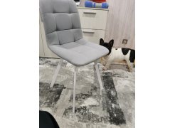 Стул на металлокаркасе Чилли розовый / черный каркас фото покупателя 264