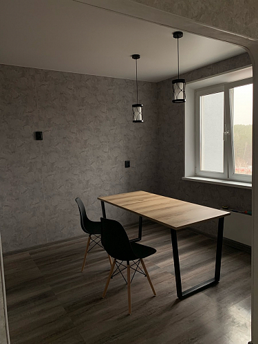 Деревянный стол Лота Лофт 140х80 белый матовый / бетон светлый фото покупателя 192