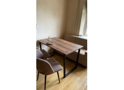 Стол Лота Лофт 120 25 мм сабия / черный матовый фото покупателя 490