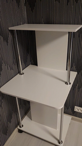 Компьютерный стол КСТ-12 белый фото покупателя 38