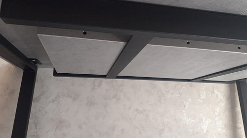 Стол Лота Лофт 120 25 мм сабия / белый матовый фото покупателя 471