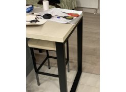 Барный стул Лофт кожзам d1 / черный матовый фото покупателя 309