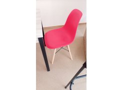 Стул Eames красный / деревянный каркас фото покупателя 3