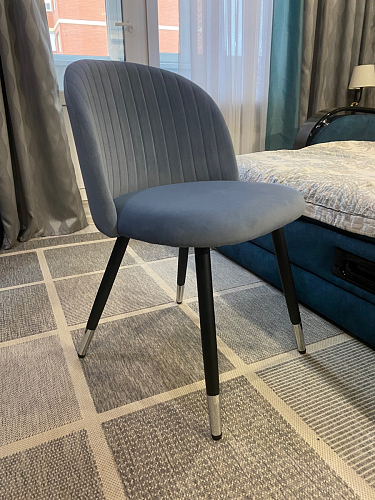 Стул на металлокаркасе Gabi wine red / black фото покупателя 648