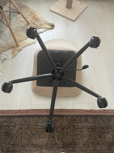 Компьютерное кресло Честер синий (velutto 46 ) / белый фото покупателя 70