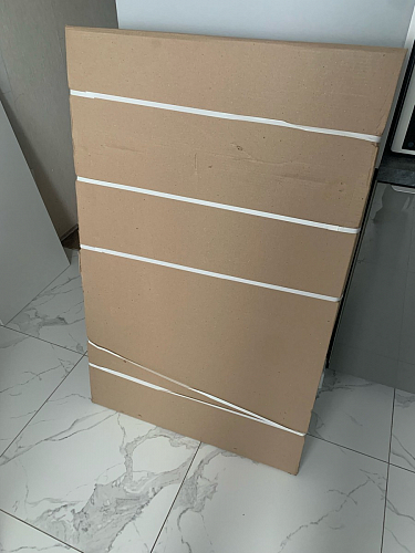 Стол Лота Лофт 140 25 мм черный матовый / бетон фото покупателя 883