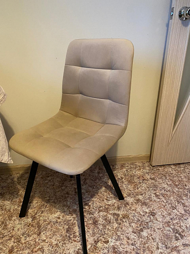 Стул на металлокаркасе Чилли бирюзовый / черный фото покупателя 1193