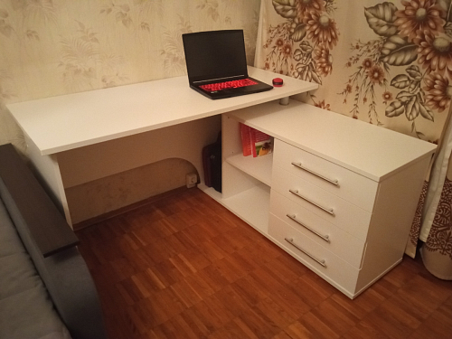 Компьютерный стол КСТ-109Л венге фото покупателя 91