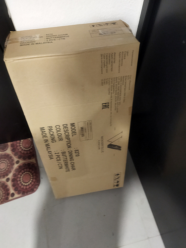 Деревянный стул Bern butter white / grey фото покупателя 9