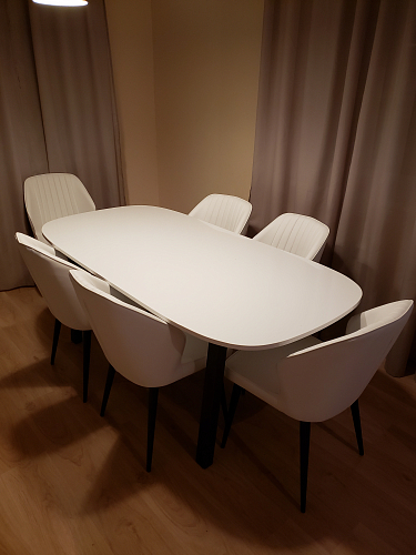 Стул на металлокаркасе Kosta белый фото покупателя 10