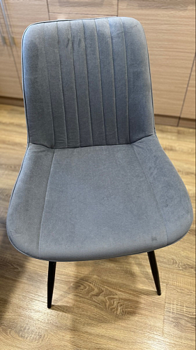 Стул на металлокаркасе Седа 360 К латте (velutto 08) / белый фото покупателя 49