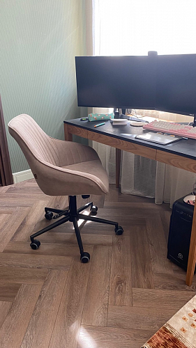 Компьютерное кресло Dublin горчичный фото покупателя 26