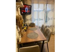 Стол Лота Лофт 120 25 мм сабия / черный матовый фото покупателя 427