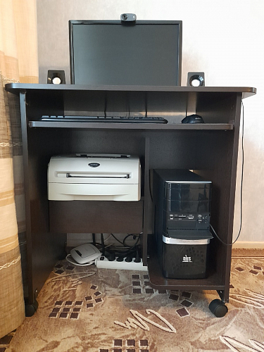 Стол компьютерный КСТ-10.1 бетон фото покупателя 6