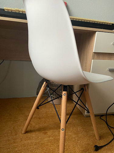 Стул Eames PC-015 белый фото покупателя 98