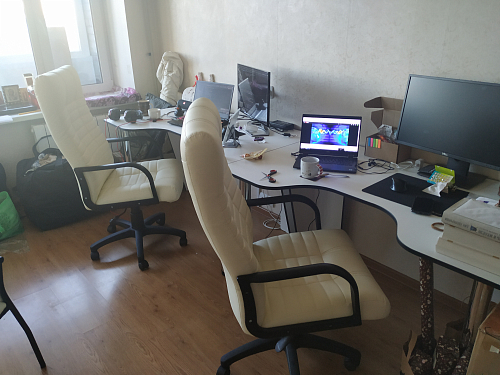 Компьютерное кресло Атлант 1 бежевое фото покупателя 5