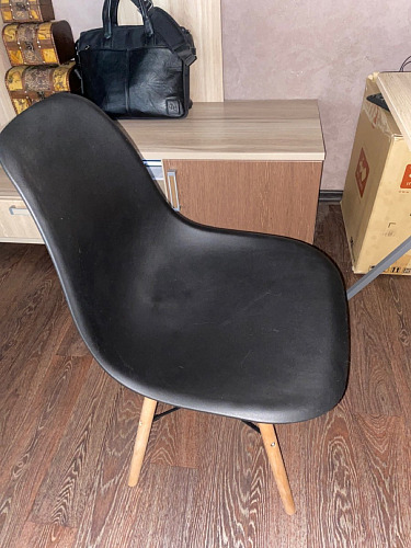 Пластиковый стул Eames PC-015 желтый фото покупателя 73
