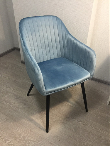 Стул на металлокаркасе Slam dark beige фото покупателя 119