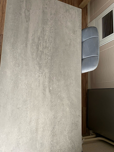 Стол Тринити Лофт 120 32 мм бетон / черный матовый фото покупателя 408