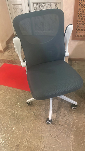 Компьютерное кресло Konfi gray / blue / white фото покупателя 271