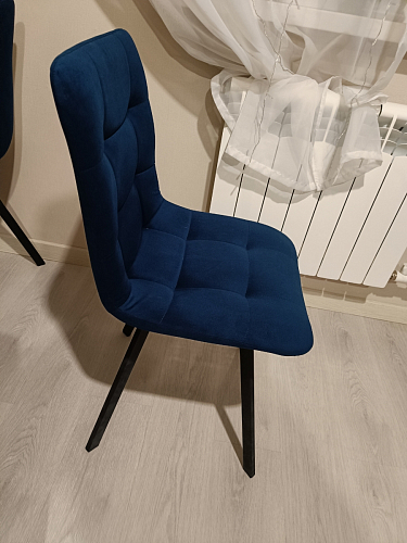 Комплект стульев Чилли 4 шт темно-серый / черный фото покупателя 662