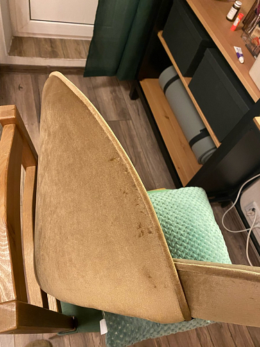 Стул на металлокаркасе Dodo blue фото покупателя 37