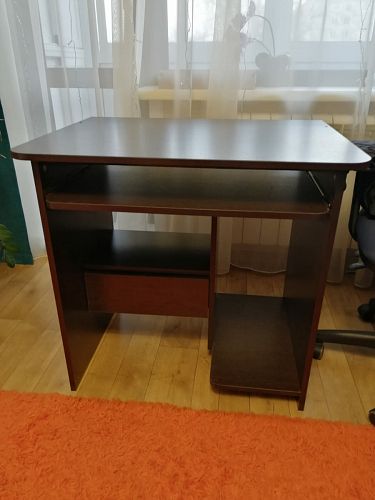 Стол компьютерный КСТ-10.1 бетон фото покупателя 22