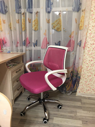 Компьютерное кресло Ergoplus light gray / white фото покупателя 49