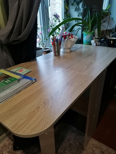 Стол-книжка Мечта дуб сонома фото покупателя 203