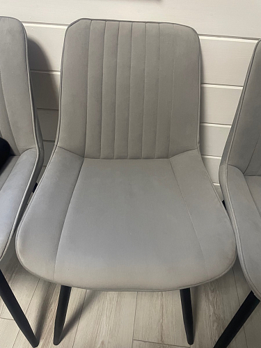 Стул на металлокаркасе Седа К кирпичный / черный фото покупателя 325