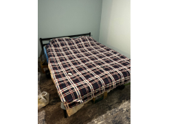 Односпальная кровать Фади 80х200 черная фото покупателя 457